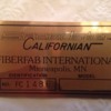 Fiberfab speedster ID tag