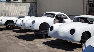 Vintage Motorcars Raw Spyder and Coupe Body